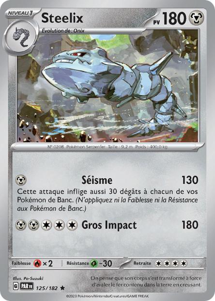 125/182 - Steelix - EV4 Faille Paradoxe