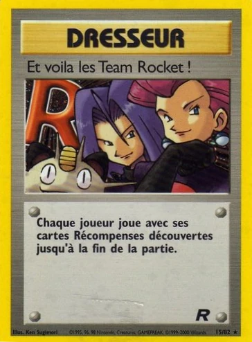 15/82 - Et voila les Team Rocket ! - EB7.5 Célébrations