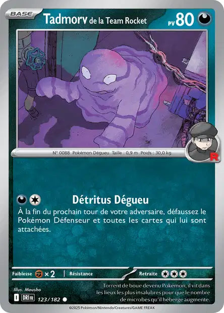 123/182 - Tadmorv de la Team Rocket - EV10 Rivalités Destinées