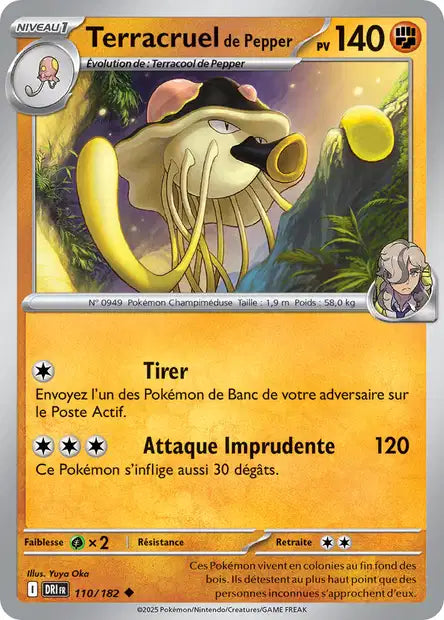 110/182 - Terracruel de Pepper - EV10 Rivalités Destinées