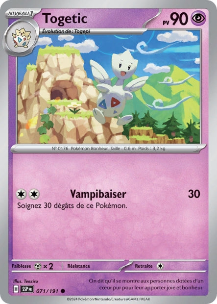 071/191 - Togetic - EV8 Étincelles Déferlantes