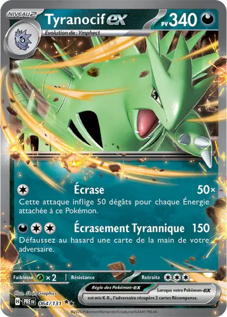 064/131 - Tyranocif ex - EV8.5 Évolutions Prismatiques