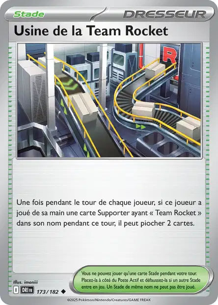 173/182 - Usine de la Team Rocket - EV10 Rivalités Destinées