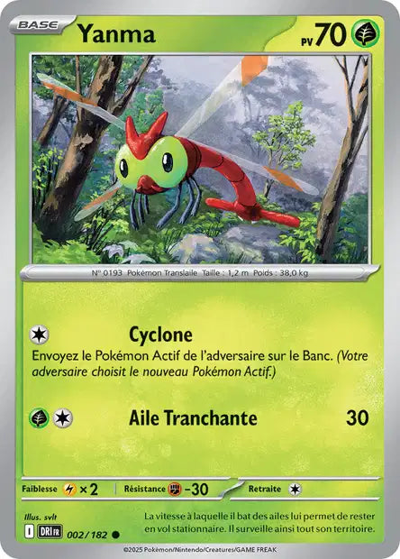 002/182 - Yanma - EV10 Rivalités Destinées