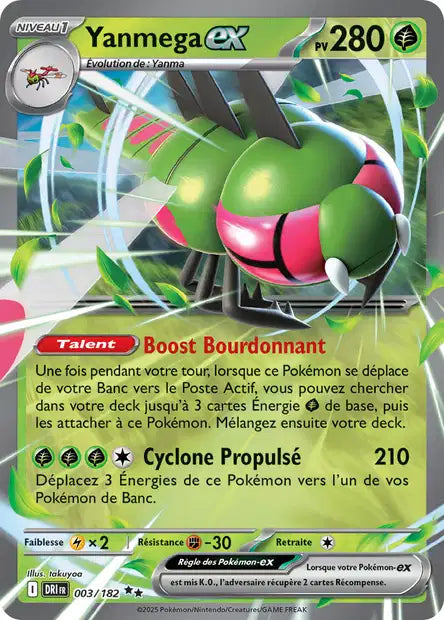 003/182 - Yanmega ex - EV10 Rivalités Destinées