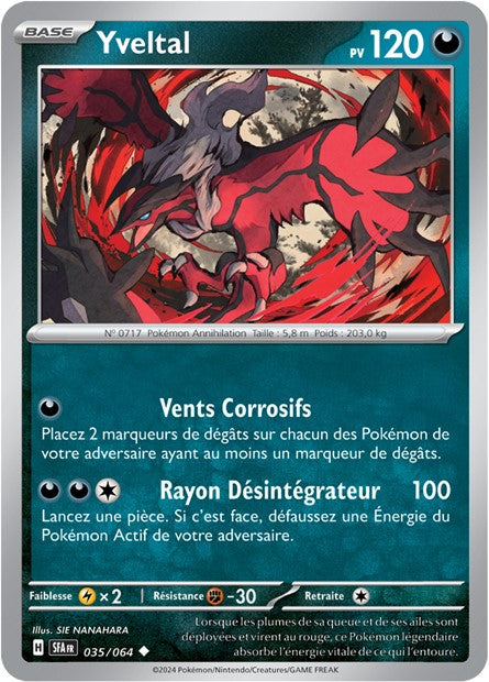 035/64 - Yveltal - EV6.5 Fable Nébuleuse