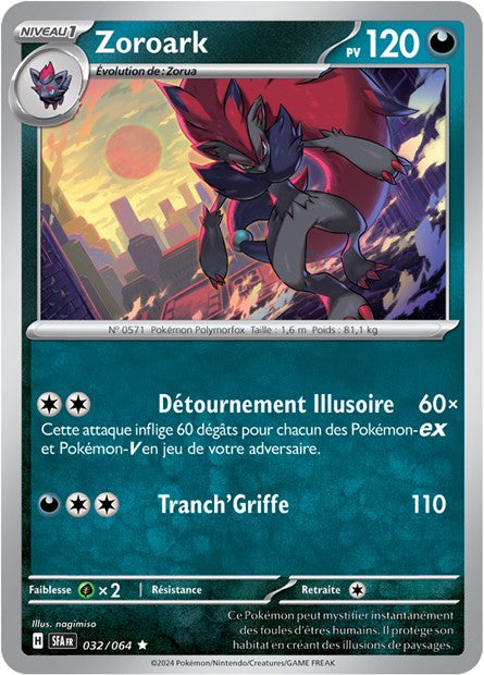 032/64 - Zoroark - EV6.5 Fable Nébuleuse