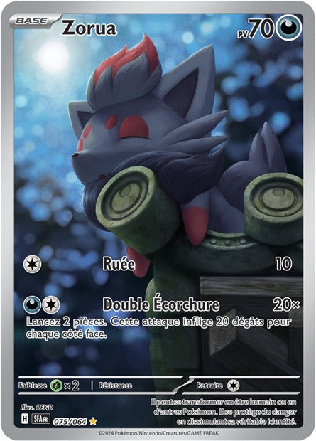 075/64 - Zorua - EV6.5 Fable Nébuleuse