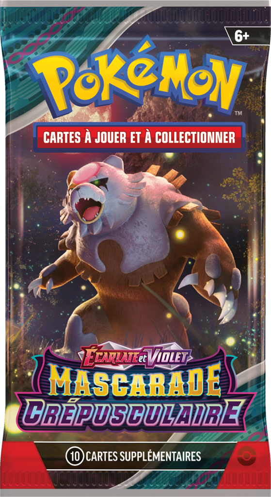 Booster en loose - EV06 Ecarlate et Violet - Mascarade Crépusculaire 🇫🇷 (illustration aléatoire)