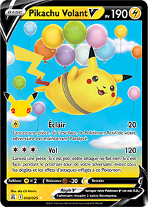 006/025 - Pikachu Volant V - EB7.5 Célébrations