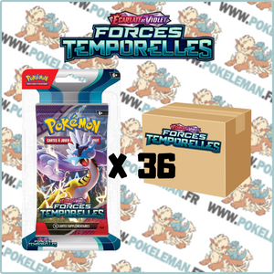 Carton de 36 boosters sous blister - EV05 Ecarlate et Violet - Forces Temporelles 🇫🇷