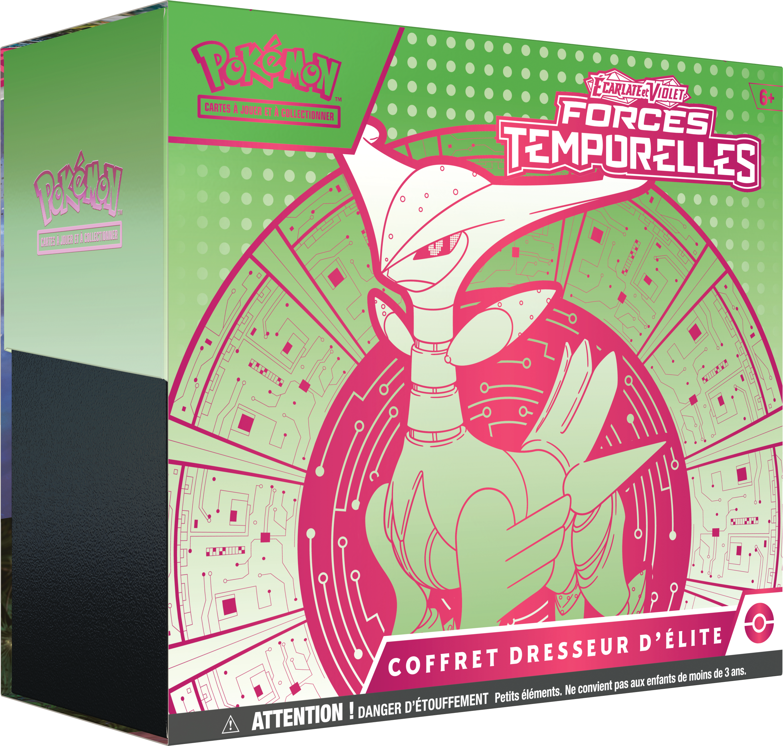 Coffret Dresseur d'Elite / ETB - Écarlate et Violet - Forces Temporelles EV05 - Vert-de-Fer  🇫🇷