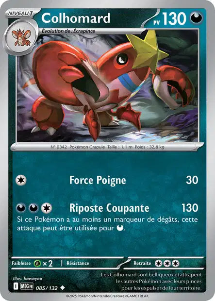 085/132 - Colhomard - ME01 Méga-Évolution