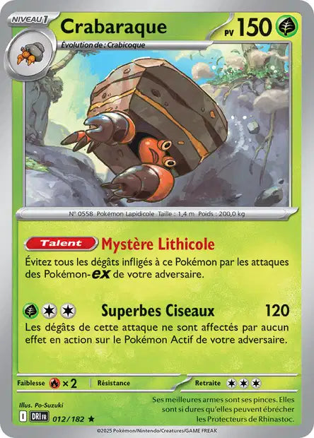 012/182 - Crabaraque - EV10 Rivalités Destinées