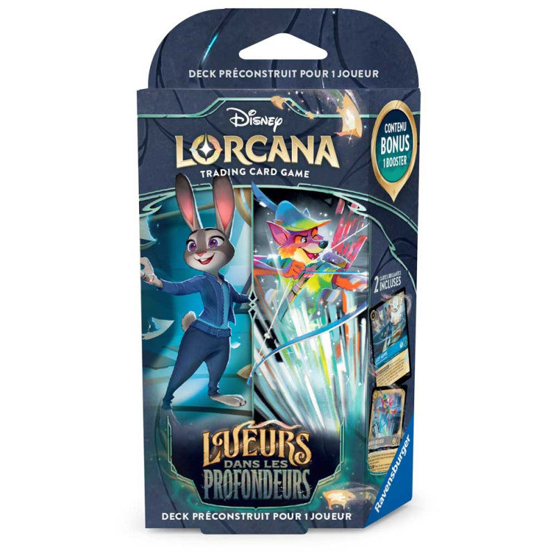Deck de démarrage - Disney Lorcana - Chapitre 10 - Lueurs dans les Profondeurs 🇫🇷