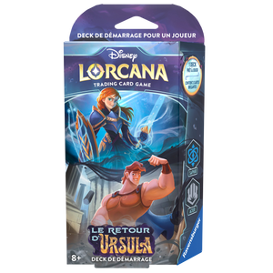 Deck de Démarrage Anna & Hercules - Disney Lorcana - Chapitre 4 - Le retour d'Ursula 🇫🇷