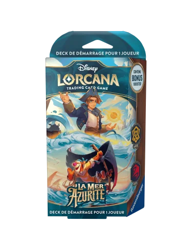 Deck de démarrage Hawkins & Tigrou - Disney Lorcana - Chapitre 6 - La Mer Azurite 🇫🇷