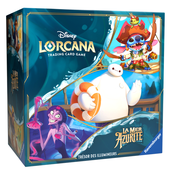 Coffret Collector - Trésors des Illumineurs - Disney Lorcana - Chapitre 6 - La Mer Azurite 🇫🇷