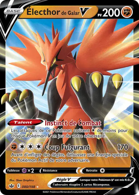 080/198 - Electhor de Galar V - EB6 Règne de Glace