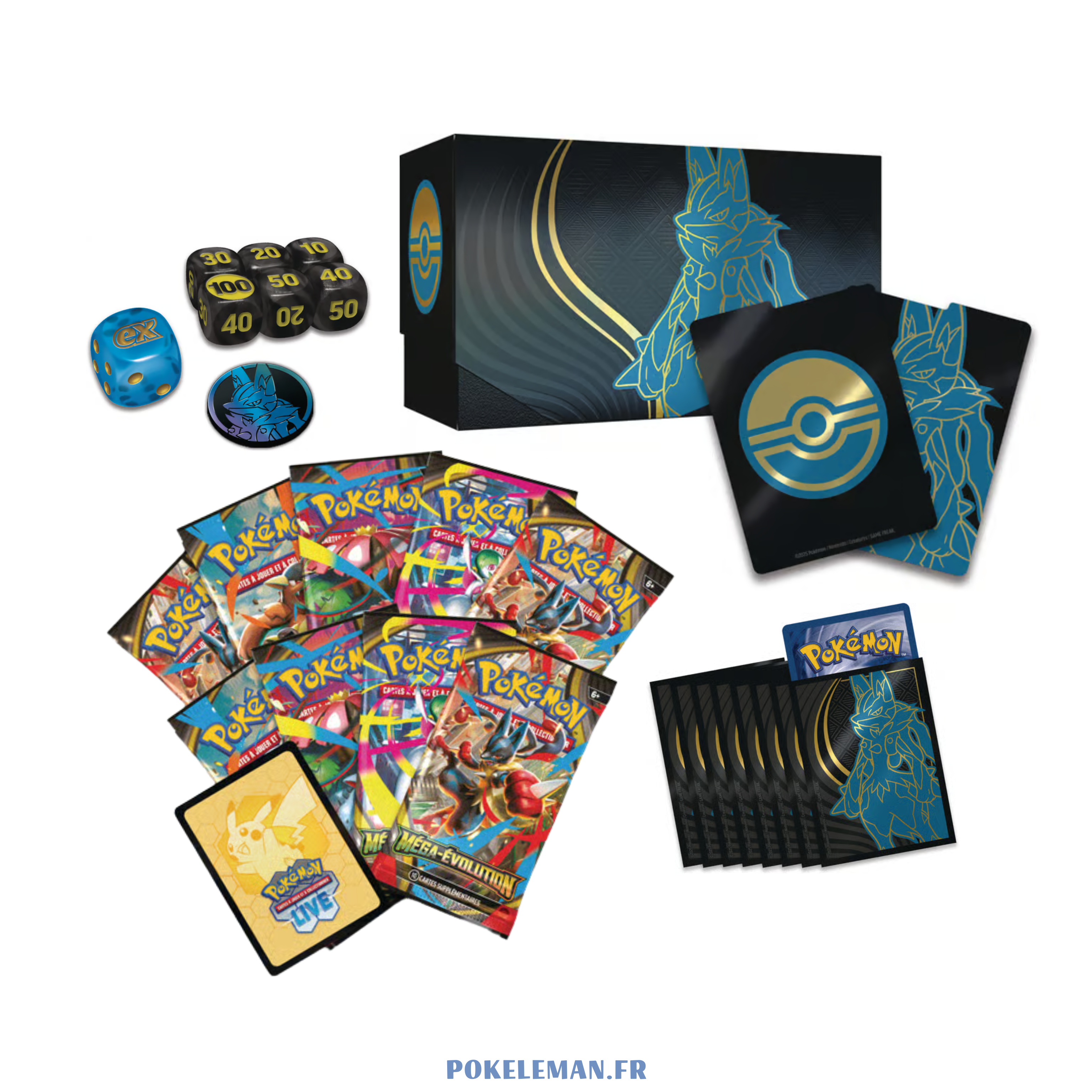 Coffret Dresseur d'Elite / ETB - Méga-Évolution - Lucario 🇫🇷