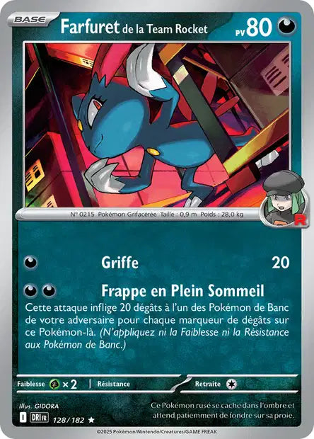 128/182 - Farfuret de la team rocket - EV10 Rivalités Destinées