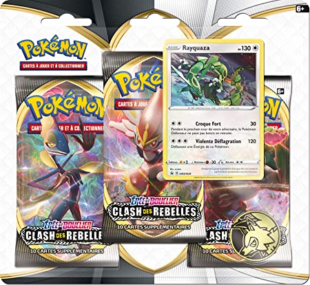 Tripack EB02 Clash des rebelles - Pokémon