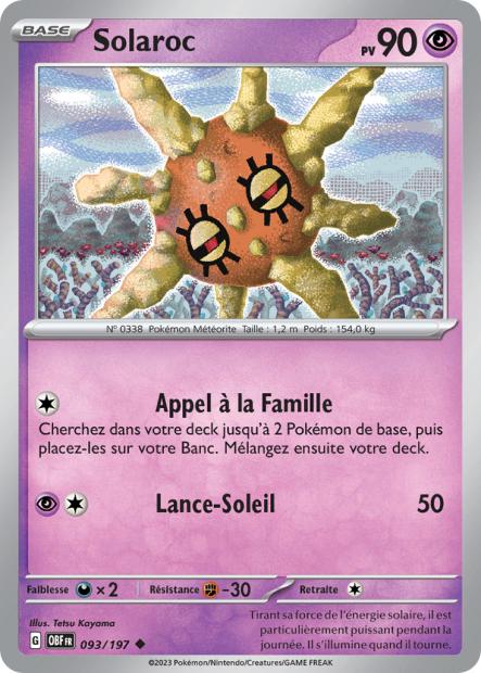 093/197 - Solaroc - EV03 Flammes Obsidiennes