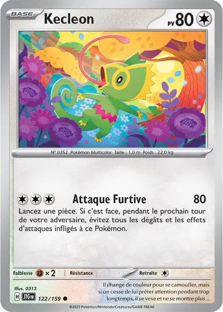 122/159 - Kecleon - EV9 Aventures Ensemble