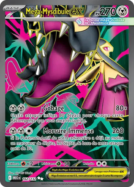 162/132 - Mega Mysdibule Ex - ME01 Méga-Évolution