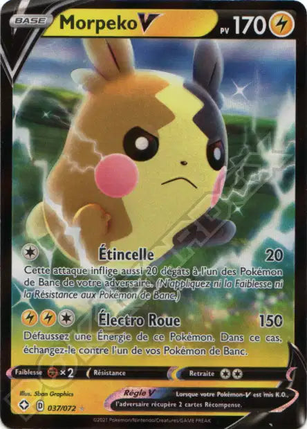 037/072 - Morpeko V  - EB5.5 Destinées Radieuses