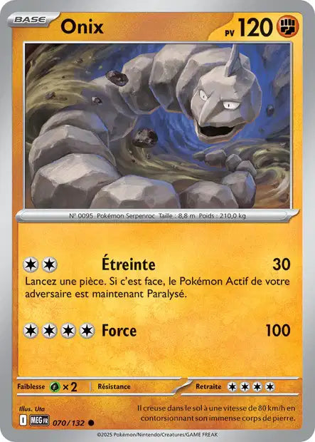 070/132 - Onix - ME01 Méga-Évolution