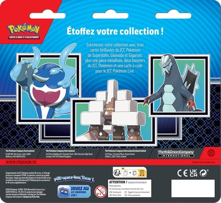 Coffret Duo Pack Avril 2024 (évolution paldéa, origine perdue) - Pokémon