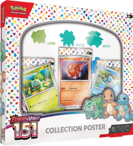 Collection Poster Tripack Starter EV3.5 - Écarlate et Violet : 151 🇫🇷