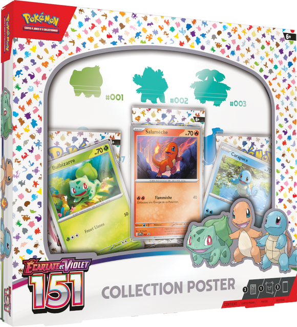 Coffret Collection Classeur Pokémon 151 - EV 3.5 (via 14.99€ sur la carte)  - Montpellier Près d'arène (34) –