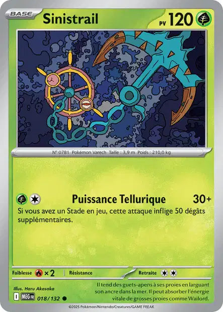 018/132 - Sinistrail - ME01 Méga-Évolution