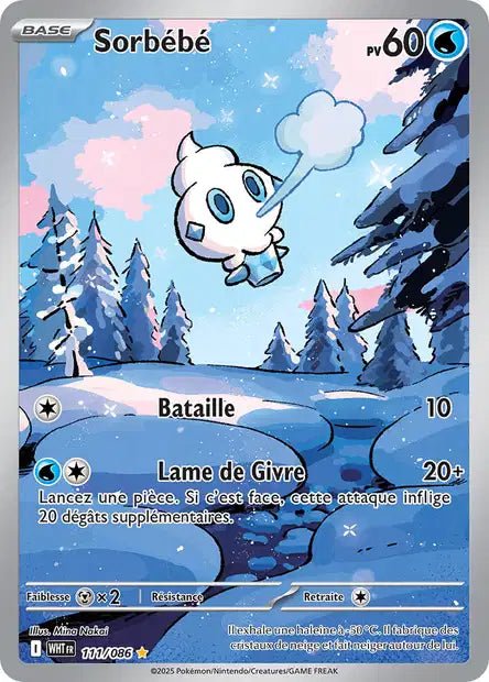 111/086 - Sorbebe - EV10.5 Flamme Blanche