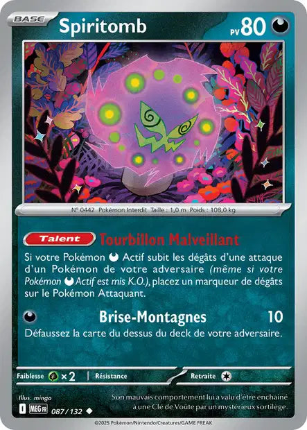 087/132 - Spiritomb - ME01 Méga-Évolution