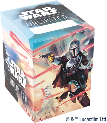[12.07.2024] DECK BOX GAMEGENIC : Star Wars Unlimited - Ombres de la Galaxie / Mandalorian