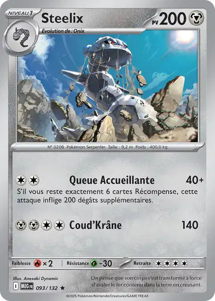 093/132 - Steelix - ME01 Méga-Évolution