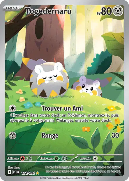 104/94 - Togedemaru  - ME02 Flammes Fantasmagoriques