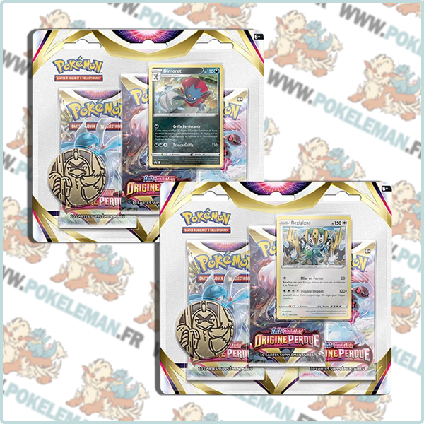 Tripack EB11 : Origine Perdue - Pokémon