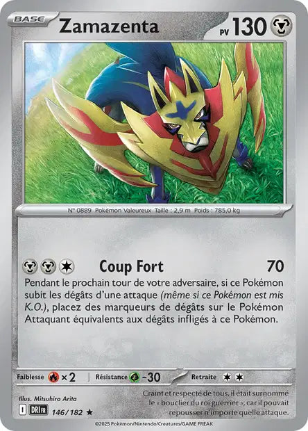 146/182 - Zamazenta - EV10 Rivalités Destinées