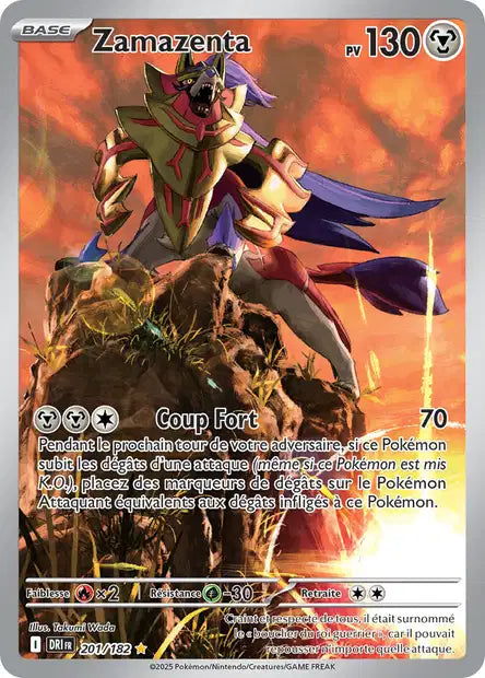201/182 - Zamazenta - EV10 Rivalités Destinées