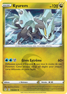 116/203 - Kyurem - EB7 Evolution Celeste