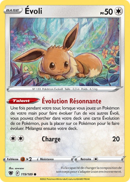 119/189 - Evoli - EB10 Astres Radieux