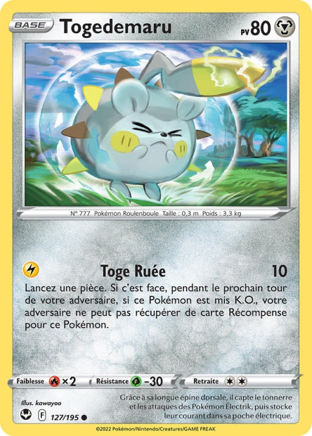 127/195 - Togedemaru - EB12 Tempête Argentée