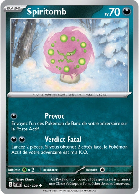 Où trouver et capturer Spiritomb dans Pokémon Écarlate et Violet