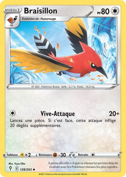 139/203 - Braisillon - EB7 Evolution Celeste