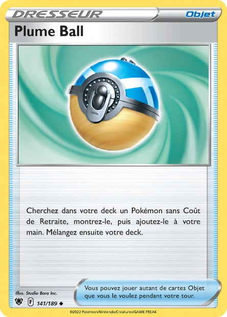 141/189 - Plume Ball - EB10 Astres Radieux