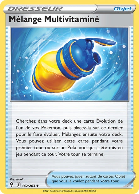 142/203 - Mélange Multivitaminé - EB7 Evolution Celeste